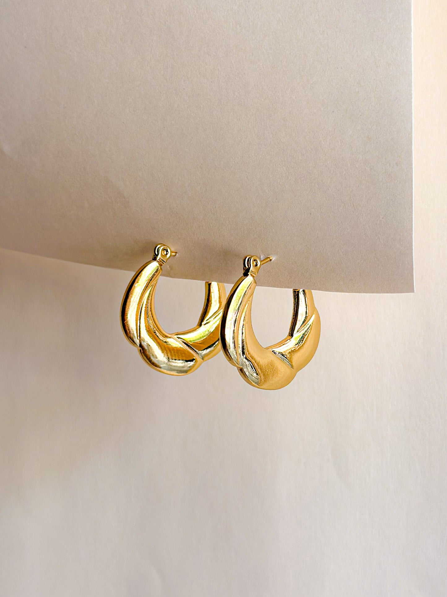 Luna Wave Hoops