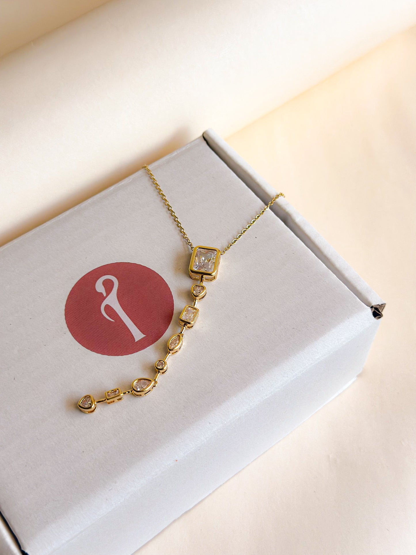 Celestine Cascade Necklace