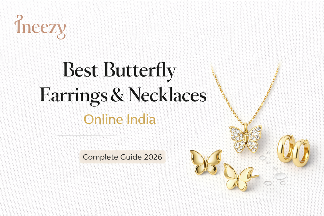 Best Butterfly Earrings & Necklaces Online India