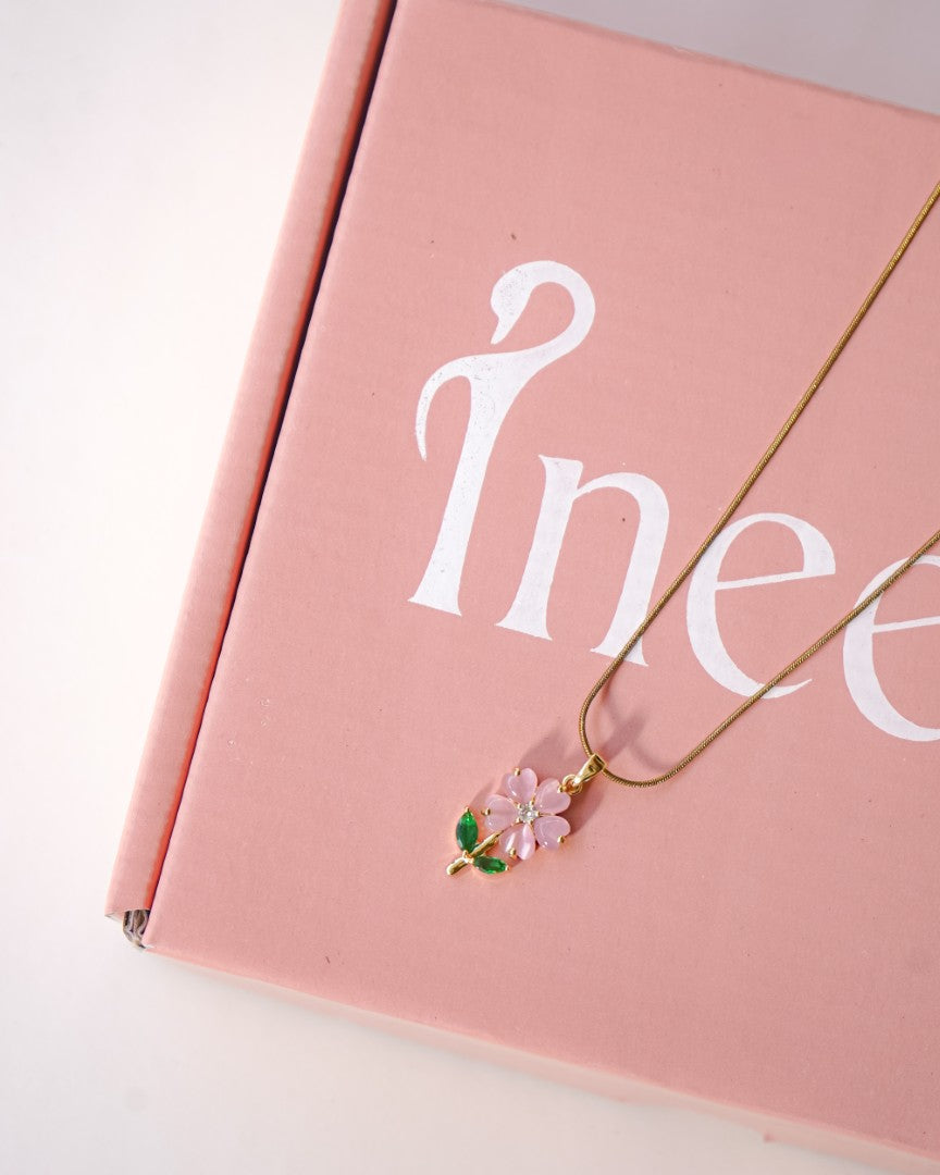 Pink Blossom Necklace