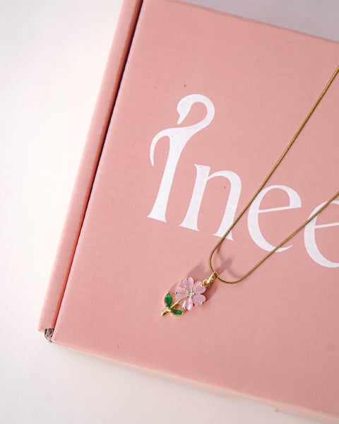 Pink Blossom Necklace