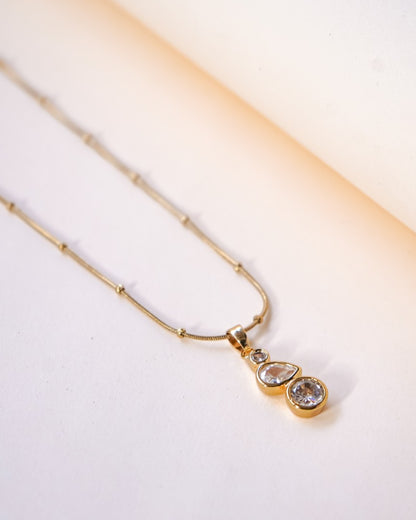 Crystal Cascade Necklace