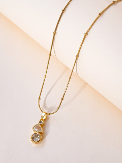 Crystal Cascade Necklace