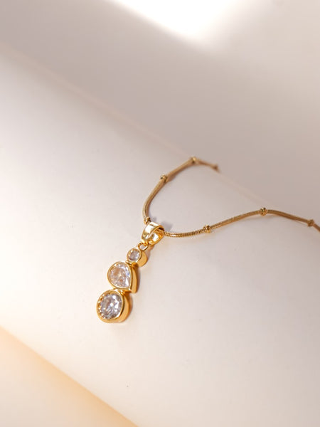 Crystal Cascade Necklace
