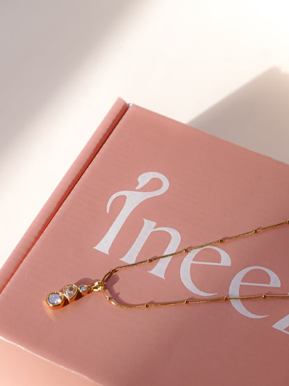 Crystal Cascade Necklace