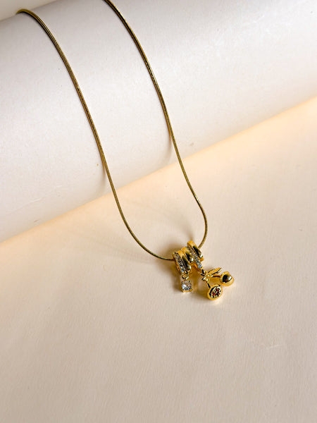 Cherry Charm Pendant Necklace