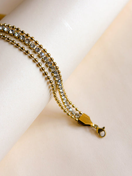 Ornara Crystal Line Bracelet