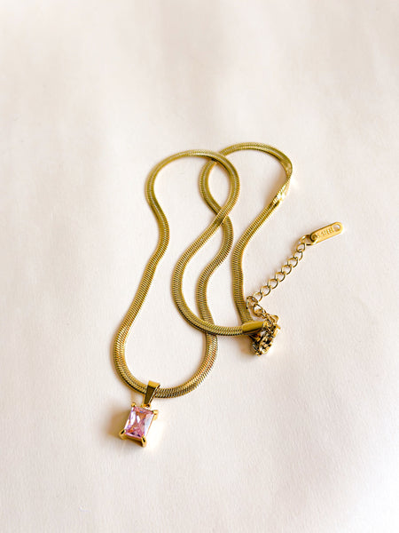 Pink Enigma Necklace