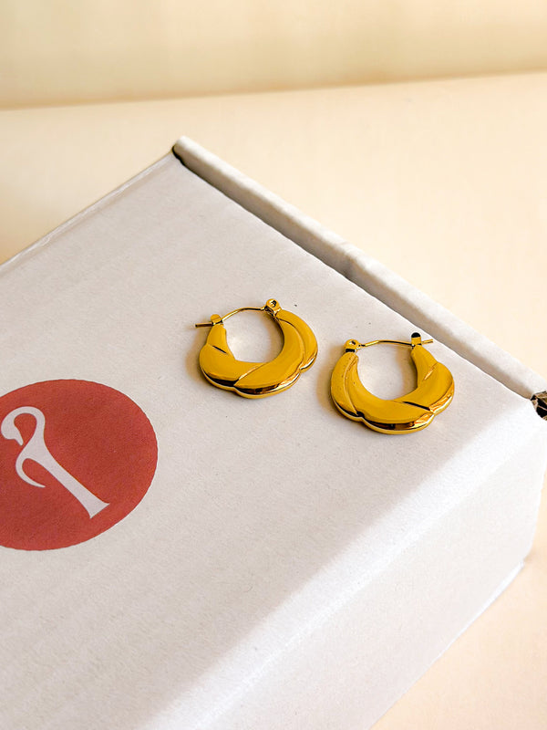 Luna Wave Hoops