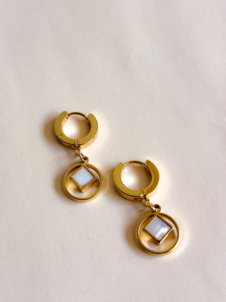Aurelia Geo Hoops