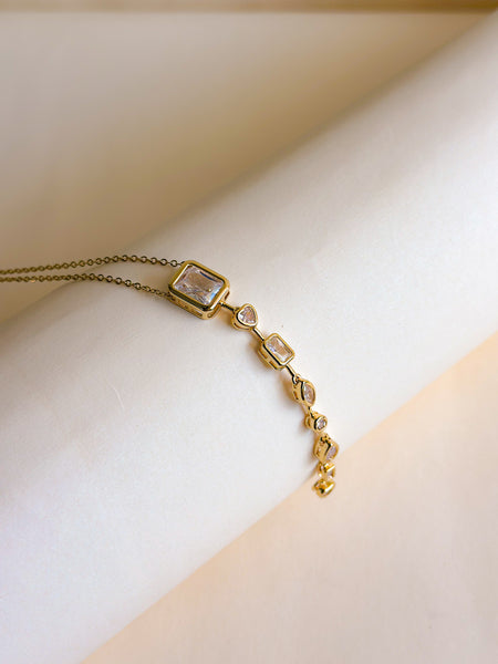 Celestine Cascade Necklace