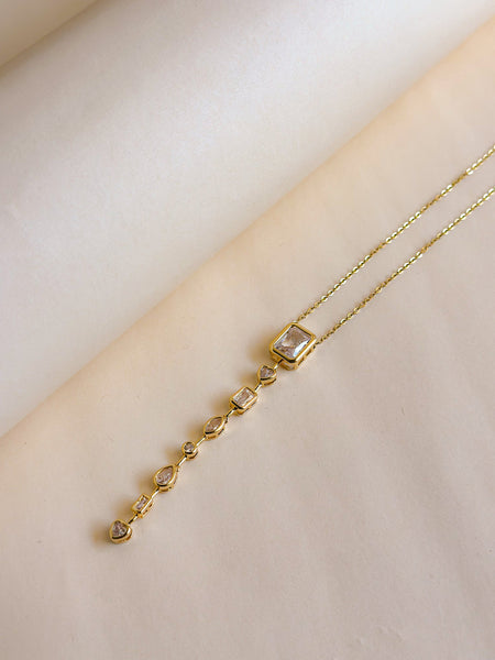 Celestine Cascade Necklace