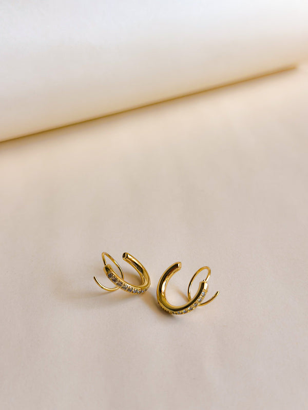 Luminé Twin Hoops
