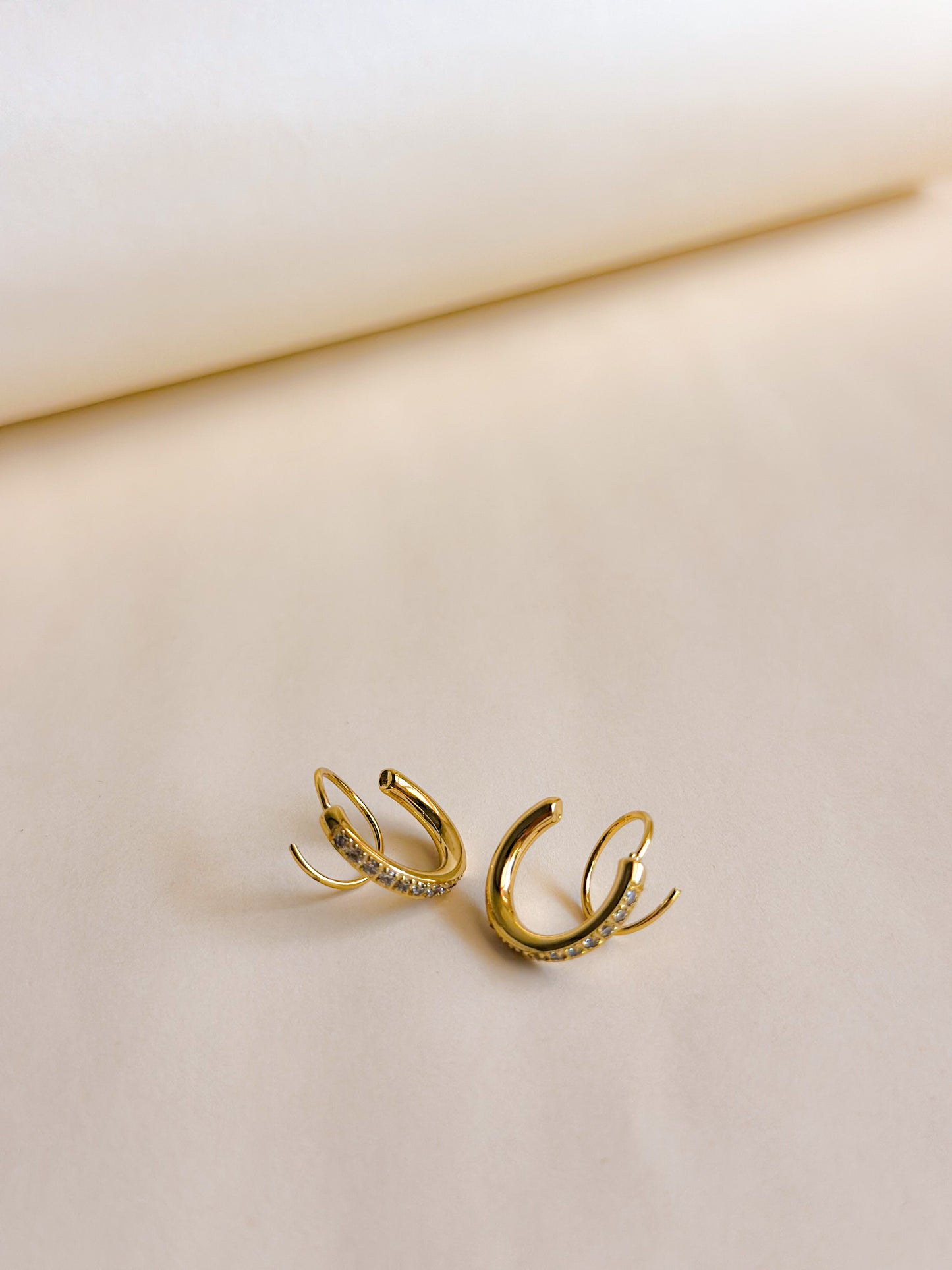Luminé Twin Hoops