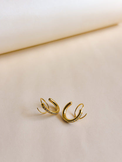 Luminé Twin Hoops
