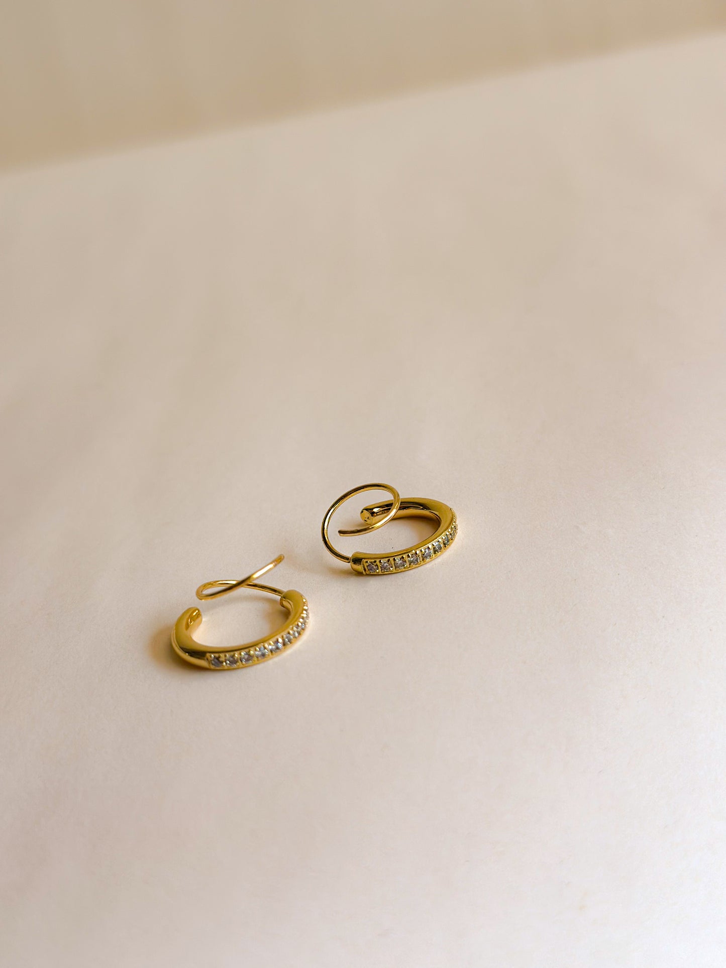 Luminé Twin Hoops