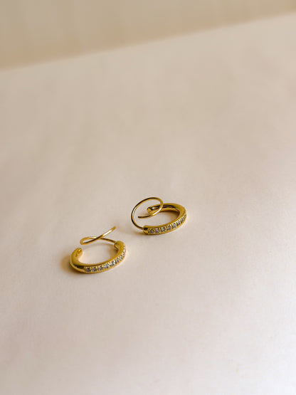Luminé Twin Hoops