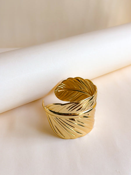 Aurea Leaf Cuff