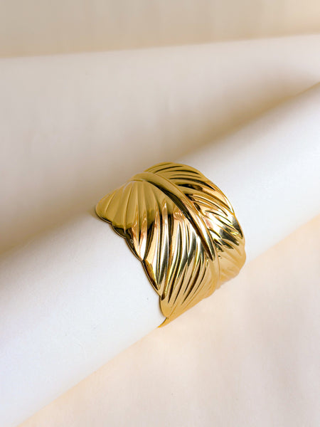 Aurea Leaf Cuff