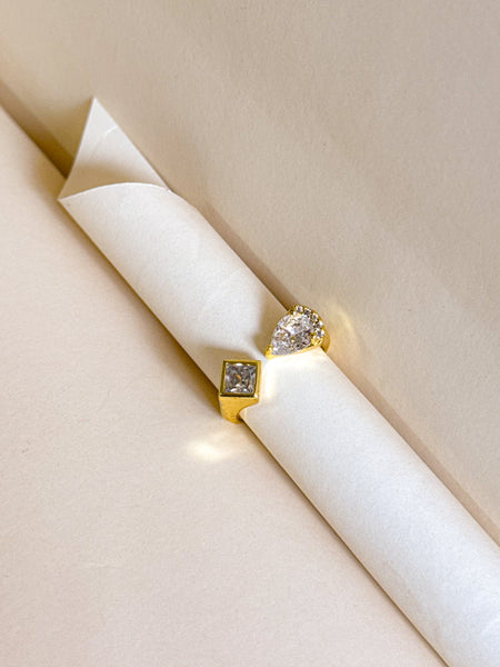 Dual Spark Open Ring