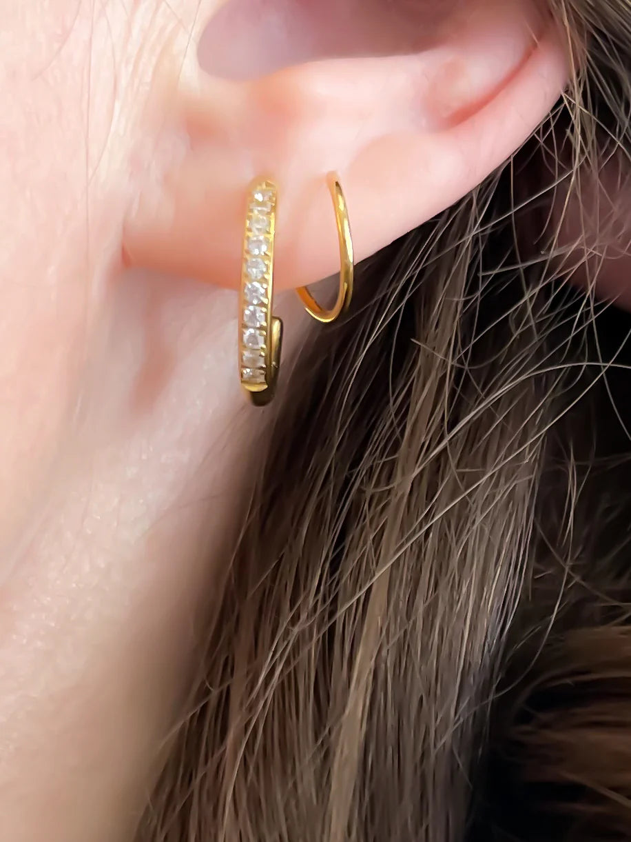 Luminé Twin Hoops